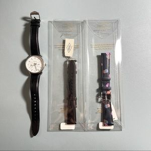 Fossil Watch with Exchangeable Straps